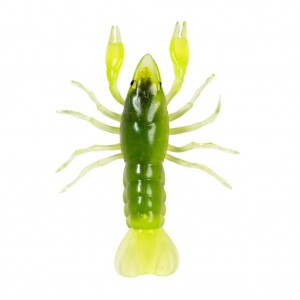 Rac Livetarget Crawfish Unrigged 7.1cm 7.1g 6buc/plic Chartreuse Green