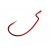 Carlige Offset Decoy Worm 17 Blood Red Nr 5/0