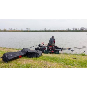 Husa Daiwa Tournament Pro Feeder Holdall 2 Lansete + 2 Mulinete 180cm