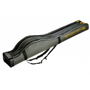 Husa Semirigida Sportex Super Safe Carp 3 Compartimente Olive 218cm