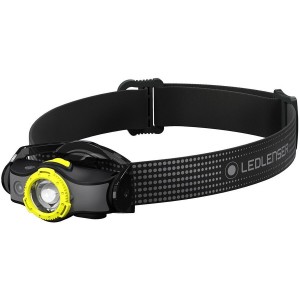 Lanterna Ledlenser MH5 Black Yellow 400lm cu Cablu Magnetic