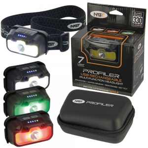 Lanterna NGT Profiler Headlight Cu Incarcator USB 300lm