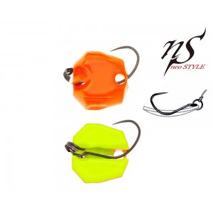 Lingurita Oscilanta Neo Style Premium 1.8g 05 Super Fluo Glossy Orange/Yellow 