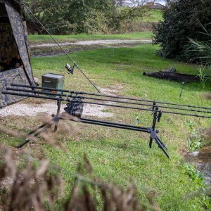 Rod Pod Prologic Element Quick Release Com-Pact Quad Sky Pentru 4 Lansete