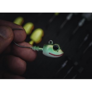 Jig VMC Frog Jighead Natural 3buc Nr 1/0 7g