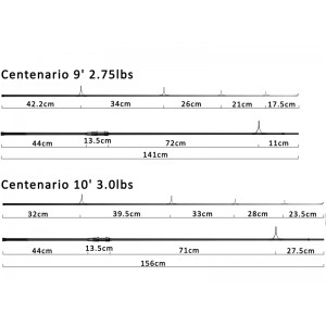 Lanseta Select Baits Centenario 3.90m 3.5lbs 2buc