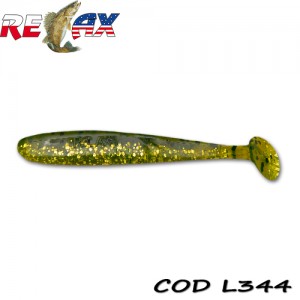 Shad Relax Bass Laminat Blister 8.5cm 4buc/plic L344