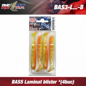Shad Relax Bass Laminat Blister 8.5cm 4buc/plic L379