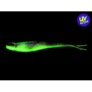 Split Tail Z-Man Scented Jerk 11.4cm 5buc/plic Nuked Chicken Glow UV