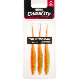 Shad Rapala CrushCity The Stingman 10cm 8buc/plic Arkansas Shiner