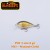 Vobler Kenart Pill 3cm 4g Sinking Natural Gold